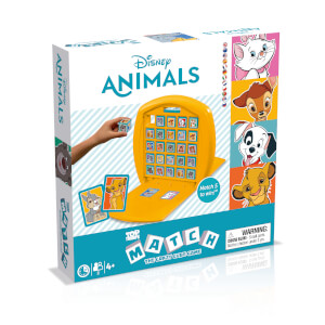 Top Trumps Match Board Game - Disney Animals Edition