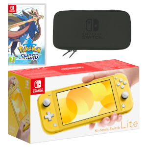 Nintendo Switch Lite (Yellow) Pokémon Sword Pack