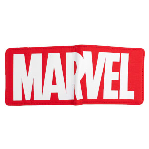 Loungefly Marvel Logo Red Bi-Fold Wallet from I Want One Of Those