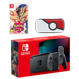 Nintendo Switch (Grey) Pokémon Shield Pack