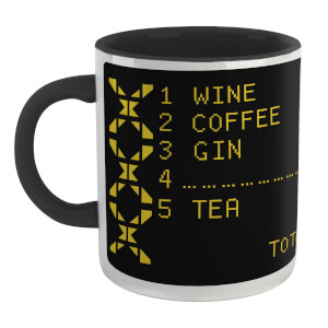Family Fortunes Our Survey Said .... Wine Mug - White/Black