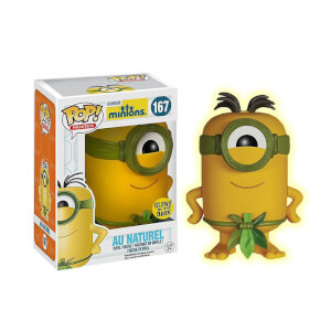 Minions Au Naturel GITD EXC Pop! Vinyl Figure