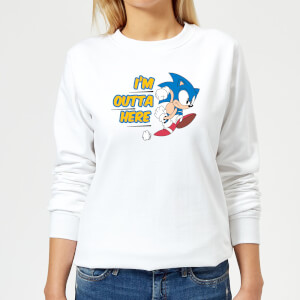 I'm Outta Here Women's Sweatshirt - White