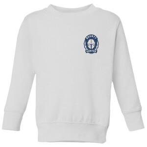 The Mandalorian Bounty Hunter Kids' Sweatshirt - White