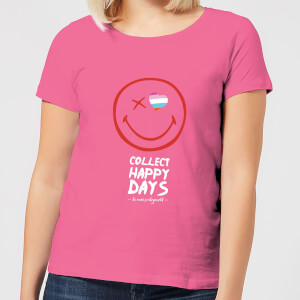Collect Happy Days Women's T-Shirt - Pink