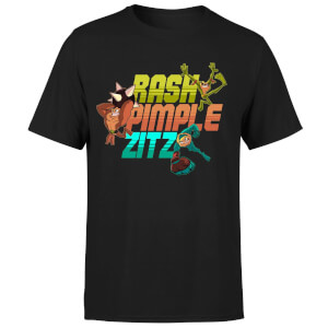 Battle Toads Rash Pimple Zitz T-Shirt - Black