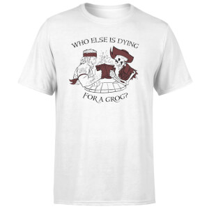 Sea of Thieves Dying For A Grog T-Shirt - White