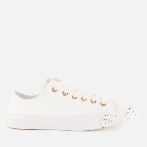 white and gold converse womens