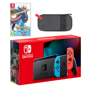 Nintendo Switch (Neon Blue/Neon Red) Pokémon Sword Pack
