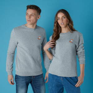 Sega Tails Retro Unisex Sweatshirt - Grey