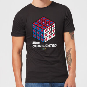 Miss Complicated Love Cube Men's T-Shirt - Black