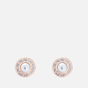 Ted Baker Women's Larchi: Daisy Pearl Stud Earring - Rose Gold/Pearl/Crystal