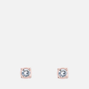 Ted Baker Women's Nenna: Nano Sparkle Stud Earring - Rose Gold/Crystal