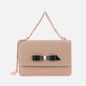 Ted Baker Women's Jayllaa Bow Detail Micro Cross Body Bag - Taupe