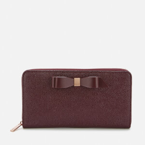 Ted Baker Women's Aine Bow Zip Around Matinee - Oxblood