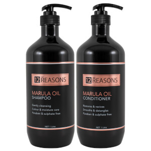 12Reasons Marula Oil Shampoo and Conditioner Duo - Frizzy Hair
