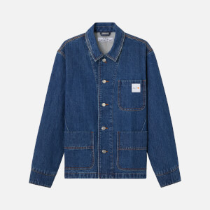 A.P.C. X Carhartt Men's Overshirt - Indigo Delave