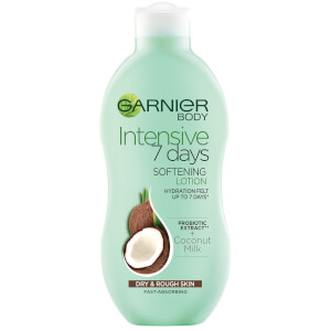 Garnier Intensive 7 Days Coconut Milk Body Lotion Dry Rough Skin 400ml