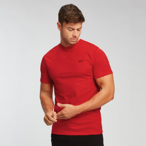 MP Мъжки основни дрехи Тениска - ярко червена