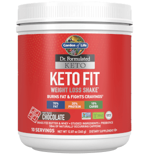 Garden of Life Keto Fit Chocolate 365G Powder