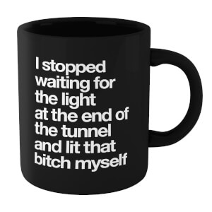 The Motivated Type I Stopped Waiting Mug - Black