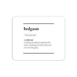 The Motivated Type Bedgasm Mouse Mat