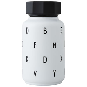 Design Letters Kids Thermo Insulated Bottle - White