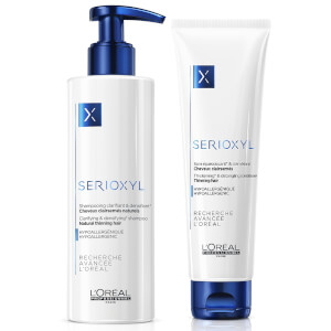 L'Oréal Professionnel Serioxyl Shampoo and Conditioner Duo - Natural Hair