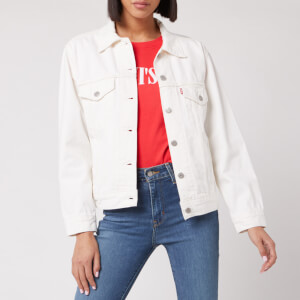 Levi's Women's Ex-Boyfriend Trucker Jacket - White Cell