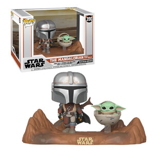 Star Wars The Mandalorian And The Child Baby Yoda Pop Vinyl Tv Moment Merchandise Zavvi Uk