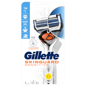 Gillette SkinGuard Sensitive Flexball Power Razor For Men