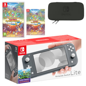 Nintendo Switch Lite (Grey) Pokémon Mystery Dungeon: Rescue Team DX Pack