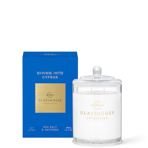 Glasshouse Diving into Cyprus Candle 380g