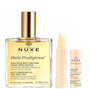 NUXE Exclusive Huile Prodigieuse Oil and Lip Stick Duo