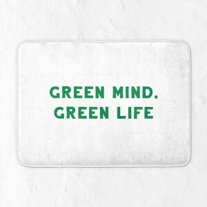 Green Mind, Green Life Bath Mat