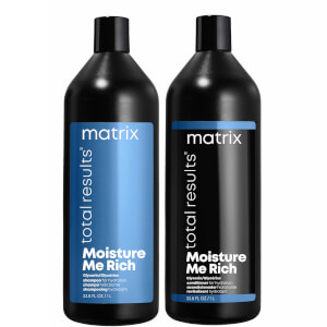Matrix Total Results Moisture me Rich Shampoo and Conditioner Bundle 2 x 1000ml
