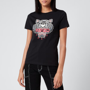 womens black kenzo t shirt