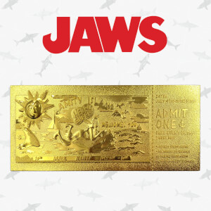 Jaws 24k vergoldetes Ticket Annual Regatta als Replik in limitierter Ausgabe - Zavvi Exclusive
