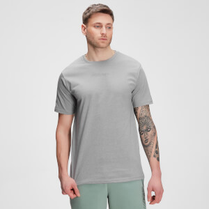 MP Men's Tonal Graphic Short Sleeve T-shirt – Storm Grey Marl