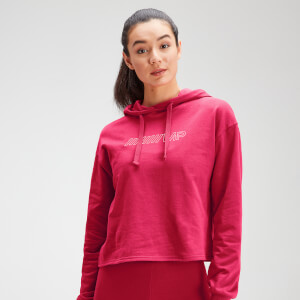 MP Women's Outline Graphic Hoodie - Virtual Pink