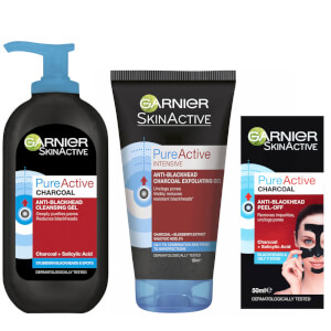 Garnier Pure Active Charcoal Anti-Blackhead Set