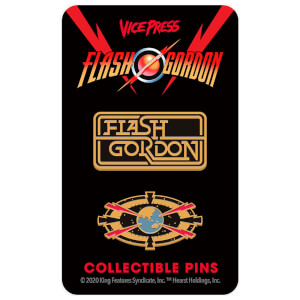 Flash Gordon Limited Edition Hard Enamel Pin Set 4 by Florey