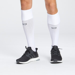 MP Full Length Football Socks – White