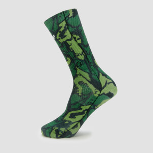 Chaussettes de tennis Adapt MP x Hexxee – Imprimé camouflage vert
