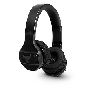 UA Sport Wireless Train Project Rock – Engineered by JBL - Black On Ear headphones