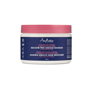SheaMoisture Sugercane Extract and Meadowfoam Seed Silicone Free Miracle Masque 340g