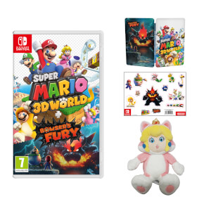 Super Mario 3D World + Bowser's Fury + Cat Peach Soft Toy