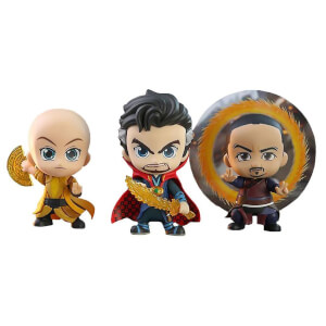 Hot Toys Cosbaby Marvel Avengers: Endgame - Doctor Strange & Ancient One & Wong (Set of 3) Figure