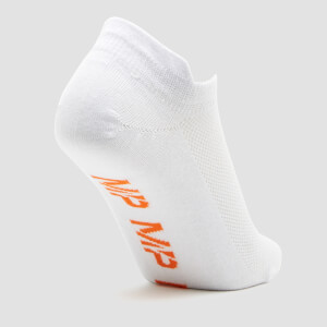MP muške Essentials čarape za gležnjeve (3 paketa) White/Neon
