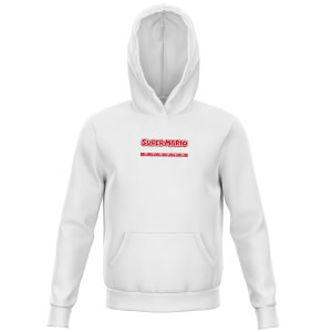 nintendo hoodie white